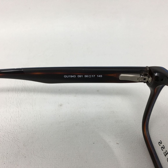 Guess GU 1943 Square Full Rim Designer Glasses, Men's Matte Blue 56-17-145 - Picture 14 of 14